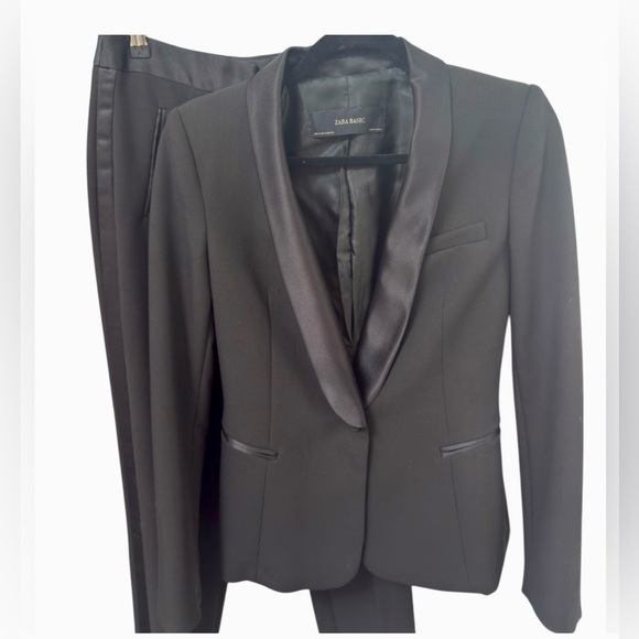 Zara Women’s Tuxedo Size Small Pants Medium Jacket - Picture 1 of 12